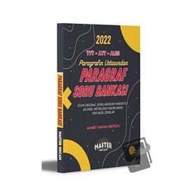 2022 TYT - AYT - ALES Paragraf Soru Bankası Master Hocam Serisi