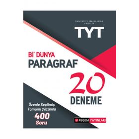 2022 TYT Bi Dünya Paragraf 20 Deneme