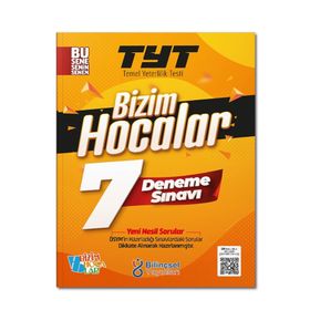 2022 TYT Bizim Hocalar 7 Deneme Sınavı - Bilinçsel Yayınları