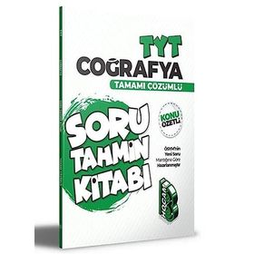 2022 TYT Coğrafya Konu Özetli ve Tamamı Çözümlü Soru Tahmin Kitabı