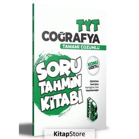 2022 TYT Coğrafya Konu Özetli ve Tamamı Çözümlü Soru Tahmin Kitabı
