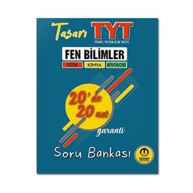2022 TYT Fen Bilimleri 20 De 40 Net Soru Bankası Tasarı - Eğitim Yayınları