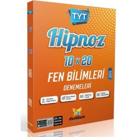2022 Tyt Hipnoz 10 x 20 Fen Bilimleri Denemeleri - Denklem Yayınları