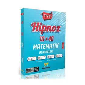 2022 Tyt Hipnoz 10 x 40 Matematik Denemeleri - Denklem Yayınları