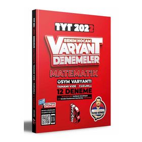 2022 TYT Matematik Tamamı Video Çözümlü 12 Deneme Sınavı Benim Hocam Yayınları