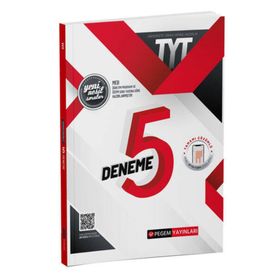 2022 TYT Tamamı Çözümlü 5 Deneme Sınavı - Pegem Akademi Yayıncılık