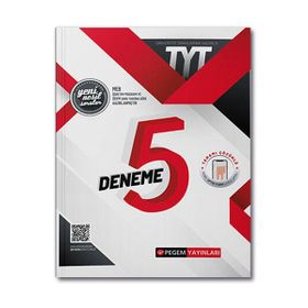 2022 TYT Tamamı Çözümlü 5 Deneme Sınavı - Pegem Akademi Yayıncılık