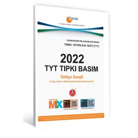 2022 Tyt Tıpkı Basım Temel Yeterlilik Testi 2022 Yılı Sınav Soruları