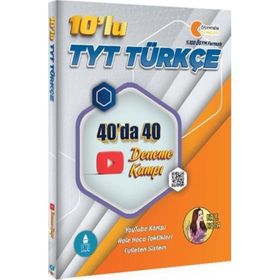 2022 Tyt Türkçe 10'lu 40 da 40 Deneme Kampı Hale Hoca Yayınları