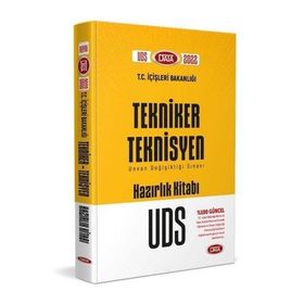 2022 UDS T. C. İçişleri Bakanlığı Tekniker Teknisyen Hazırlık Kitabı - Data Yayınları