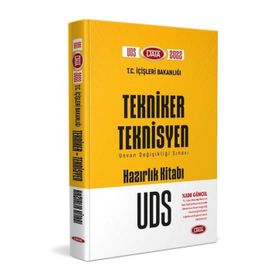 2022 UDS T. C. İçişleri Bakanlığı Tekniker Teknisyen Hazırlık Kitabı - Data Yayınları