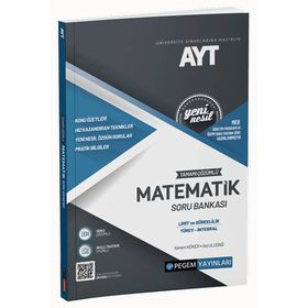 2022 Üniversite Sınavlarına Hazırlık AYT Tamamı Çözümlü Limit ve Süreklilik-Türev-İntegral Matematik Soru Bankası