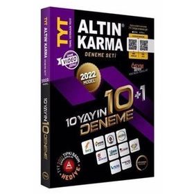 2022 Yks Tyt 10+1 Deneme Seti - Altın Karma Yayınları