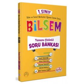 2023 1.Sınıf Bilsem Tamamı Çözümlü Soru Bankası - Editör Yayınları