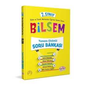 2023 1.Sınıf Bilsem Tamamı Çözümlü Soru Bankası - Editör Yayınları