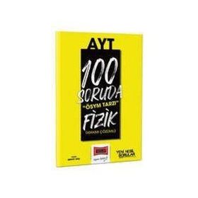 2023 100 Soruda ÖSYM Tarzı AYT Fizik Tamamı Çözümlü Soru Bankası - Yargı Yayınları
