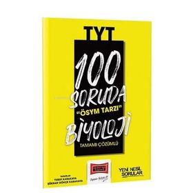 2023 100 Soruda ÖSYM Tarzı TYT Biyoloji Soru Bankası