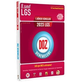 2023 8. Sınıf LGS 1. Dönem 12 Doz Deneme - Tonguç Akademi