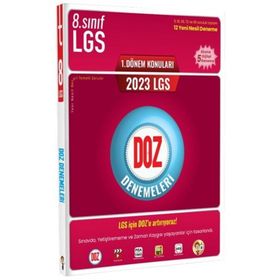2023 8. Sınıf LGS 1. Dönem 12 Doz Deneme - Tonguç Akademi