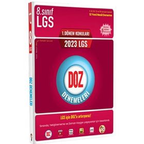 2023 8. Sınıf LGS 1. Dönem 12 Doz Deneme - Tonguç Akademi