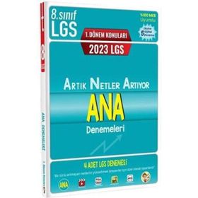 2023 8. Sınıf LGS 1. Dönem 4 Ana Deneme - Tonguç Akademi