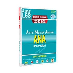 2023 8. Sınıf LGS 1. Dönem 4 Ana Deneme - Tonguç Akademi