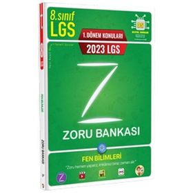 2023 8. Sınıf LGS 1. Dönem Fen Bilimleri Zoru Bankası - Tonguç Akademi
