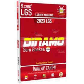2023 8. Sınıf LGS 1. Dönem İnkılap Tarihi Dinamo Soru Bankası - Tonguç Akademi