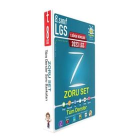 2023 8. Sınıf LGS 1. Dönem Tüm Dersler Zoru Bankası Seti - Tonguç Akademi