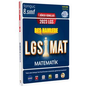 2023 8. Sınıf LGS Matematik 5 Hamlede 1. Dönem Konuları - Tonguç Akademi