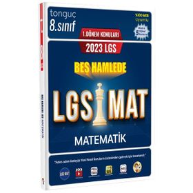 2023 8. Sınıf LGS Matematik 5 Hamlede 1. Dönem Konuları - Tonguç Akademi