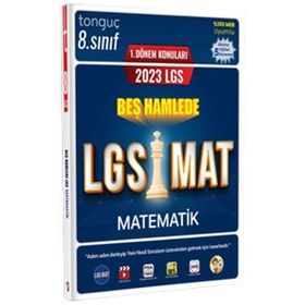 2023 8. Sınıf LGS Matematik 5 Hamlede 1. Dönem Konuları - Tonguç Akademi