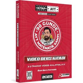 2023 90 Günde Ayt Matematik Kampı Video Ders Kitabı Eko - Mert Hoca Yayınları