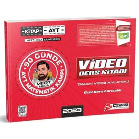 2023 90 Günde Ayt Matematik Kampı Video Ders Kitabı Eko - Mert Hoca Yayınları