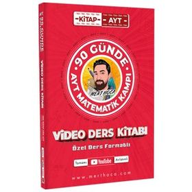 2023 90 Günde Ayt Matematik Kampı Video Ders Kitabı Eko - Mert Hoca Yayınları