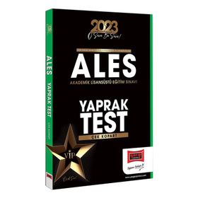 2023 ALES Çek Kopart Yaprak Test - Yargı Yayınları