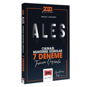 2023 ALES Çıkması Muhtemel Sorular Tamamı Çözümlü 7 Deneme - Yargı Yayınları