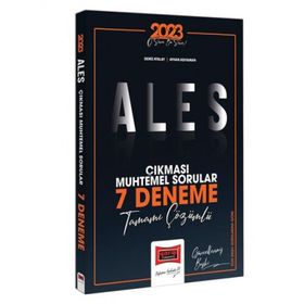 2023 ALES Çıkması Muhtemel Sorular Tamamı Çözümlü 7 Deneme - Yargı Yayınları