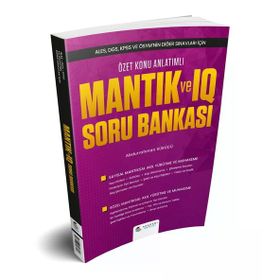 2023 ALES DGS KPSS ve ÖSYM nin Diğer Sınavları İçin Mantık ve IQ Konu Anlatımlı Soru Bankası Akademi Denizi