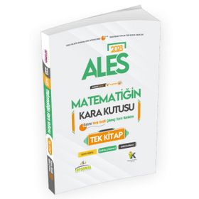 2023 ALES Matematiğin Kara Kutusu Tek Kitap Dijital Çözümlü Konu Özetli ÖSYM Çıkmış Soru Bankası - İnformal Yayınları