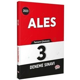 2023 ALES Tamamı Çözümlü 3 Deneme - Editör Yayınları