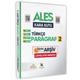 2023 Ales Türkçenin Kara Kutusu Karma Paragraf 2 Konu Özetli Dijital Çözümlü Çıkmış Soru Havuzu Bankası