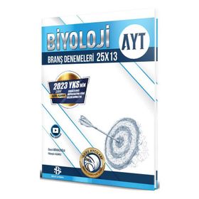 2023 AYT Biyoloji 25x13 Denemeleri - Bilgi Sarmal Yayınları