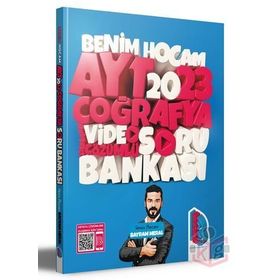 2023 AYT Coğrafya Tamamı Video Çözümlü Soru Bankası Benim Hocam Yayınları