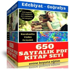 2023 AYT Coğrafya ve Edebiyat Modüler PDF Kitap Seti