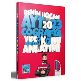 2023 AYT Coğrafya Video Destekli Konu Anlatımı Benim Hocam Yayınları