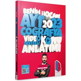 2023 AYT Coğrafya Video Destekli Konu Anlatımı Benim Hocam Yayınları