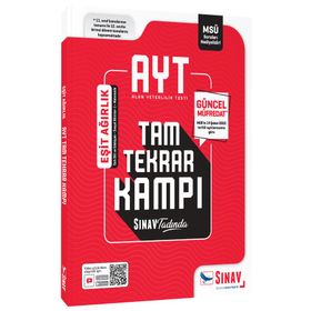 2023 AYT Eşit Ağırlık Tam Tekrar Kampı - Sınav Yayınları