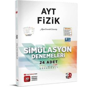 2023 AYT Fizik Simülasyon Denemeleri Detaylı Video Çözümlü 3D Yayınları