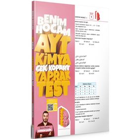 2023 AYT Kimya Çek Kopar Yaprak Test - Benim Hocam Yayınları